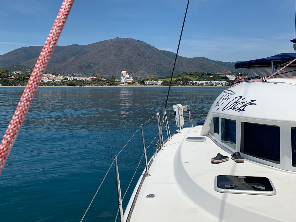 Catamaran view